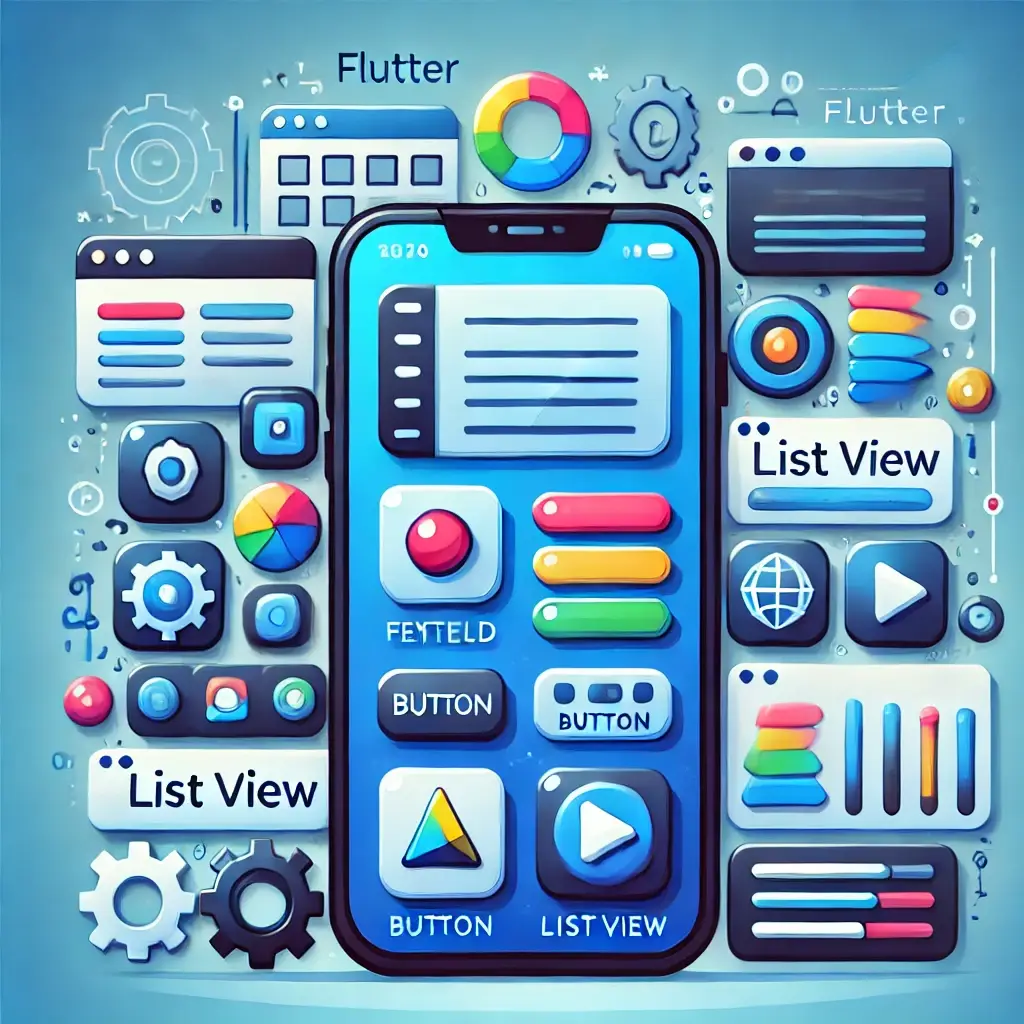 Los 10 Widgets Más Usados en Flutter: Guía Completa - Pizzacorn