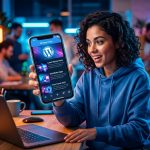 App Flutter mostrando contenido dinámico de WordPress para startups