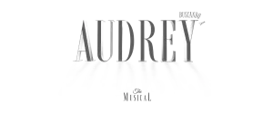 Logotipo del musical Buscando a Audrey
